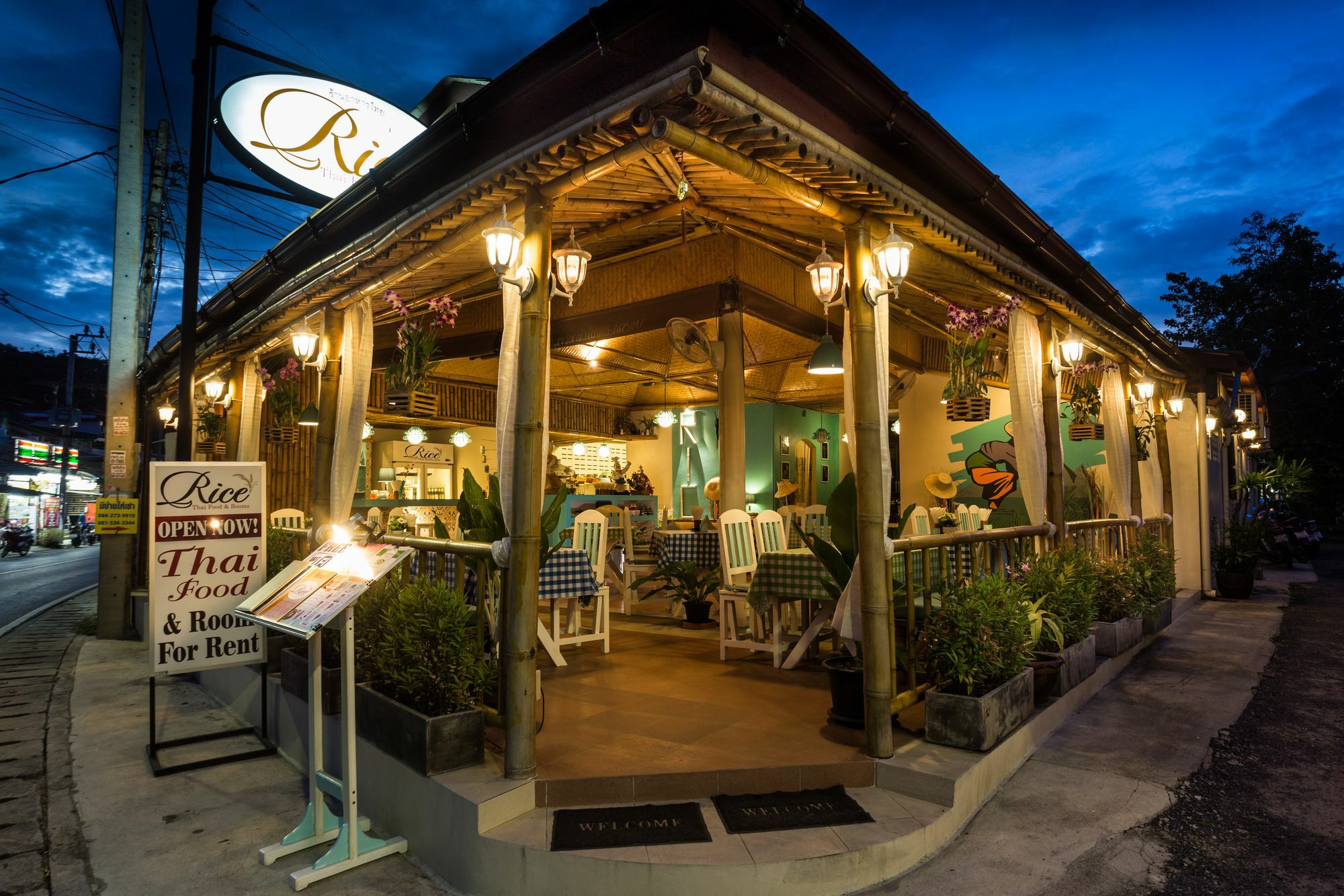 Rice Rooms And Restaurant Kata Exterior foto